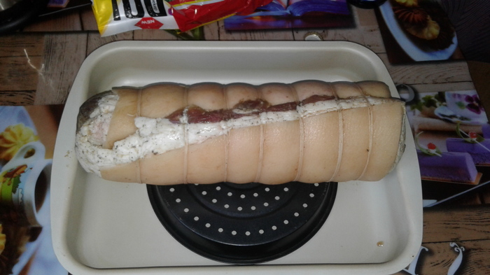 Рулет из свинины, он же подчеревок запеченный, она же Поркетта Рулет из свинины, он же подчеревок запеченный, она же Поркетта кулинария,мясные блюда