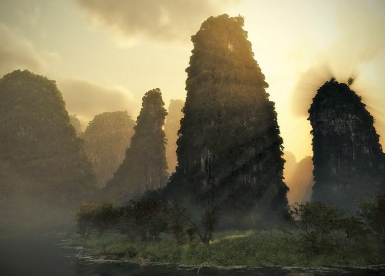 Каменный Лес — уникальный природный объект в Поднебесной Гуйлинь,Каменный лес,Китай