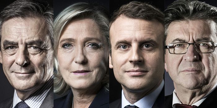 Первый тур выборов во Франции: лидеры определены