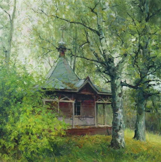 Художник Александр Косничев. Когда звенит последний листопад 