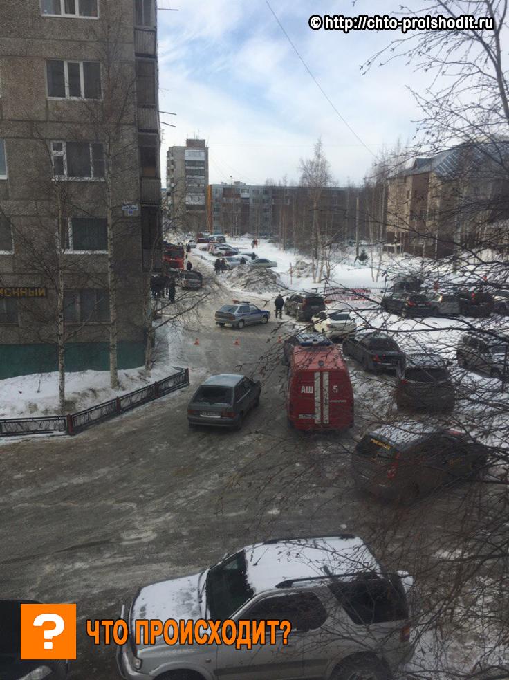 Фото очевидцев с места происшествия