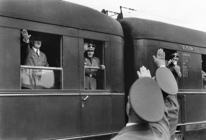 Как выглядел личный поезд Адольфа Гитлера 