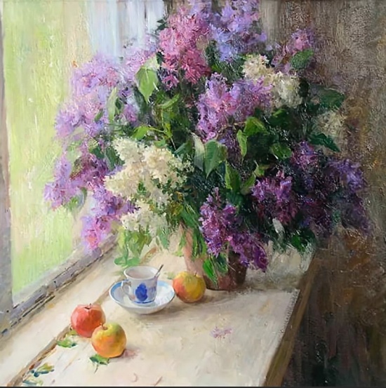 Художник Александр Косничев. Когда звенит последний листопад 