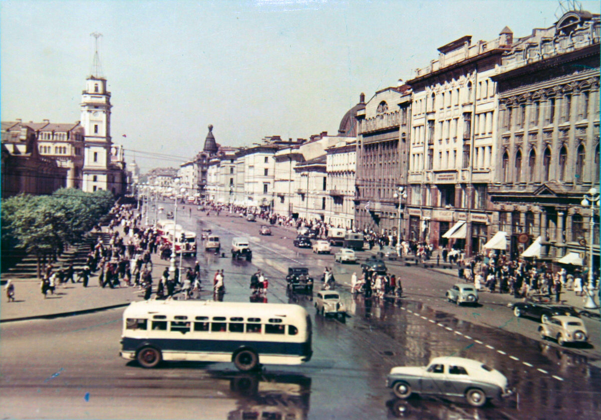Невский проспект 1950 год