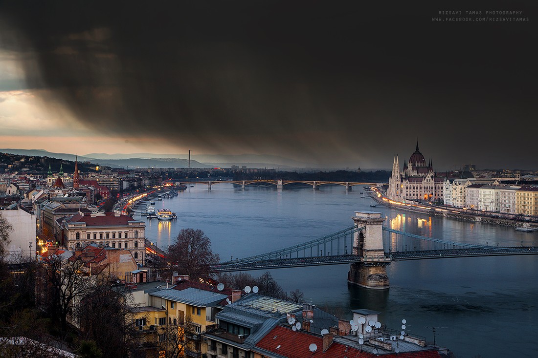 Рискнуть жизнью ради фотографий: 25 великолепных снимков Будапешта с высоты