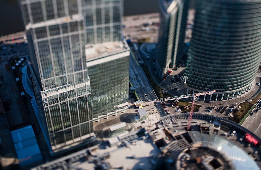 Маленькая москва. Афимолл Сити высота. Москва Сити Афимолл с высоты. Москва Tilt Shift. Вид на Москву Tilt Shift.