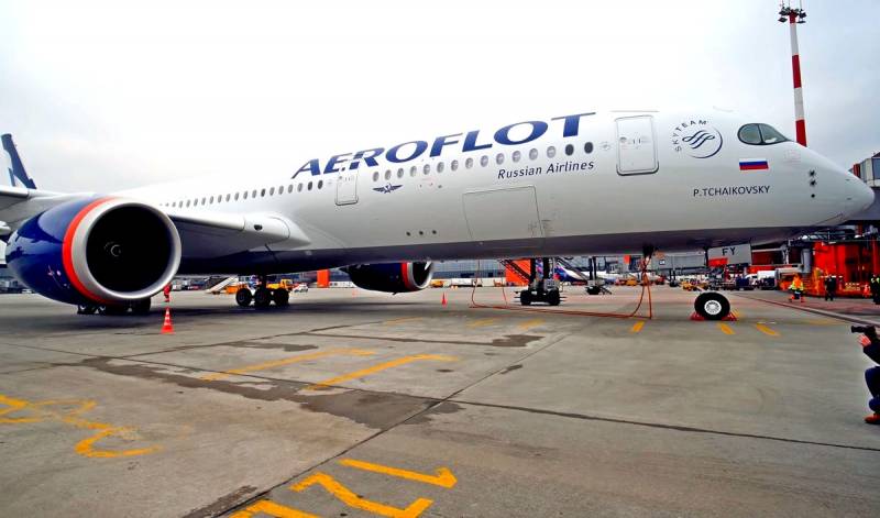 В США нашли причину для санкций против крупнейшего российского авиаперевозчика