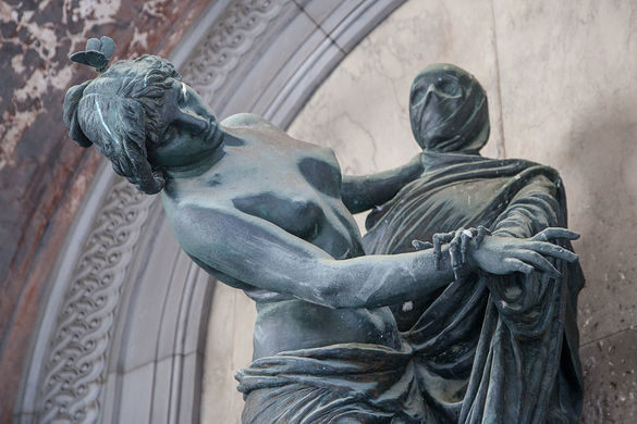 Печальная красота старинного кладбища Стальено в Генуе интересное,кладбище,путешествия