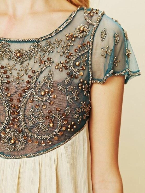Бохо-платья похожие на ювелирные украшения идеи и вдохновение,мода,одежда