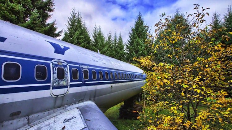 Жилой дом из Boeing 727