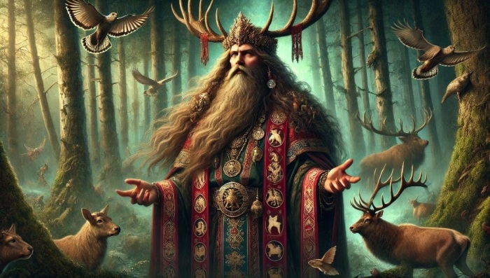 Есть мнение, что скифский бог Вей — прообраз Велеса.