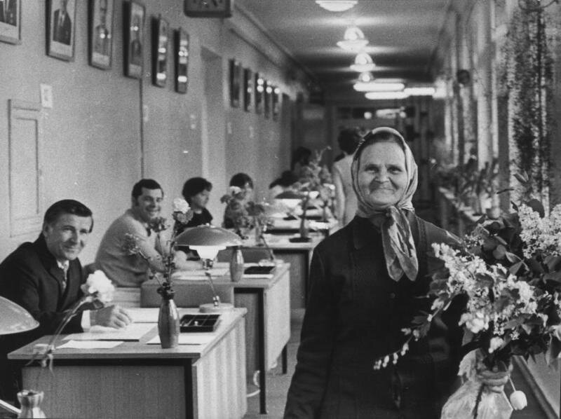 «Все на выборы!»
Нина Свиридова, Дмитрий Воздвиженский, 1970 год, г. Москва, МАММ/МДФ.