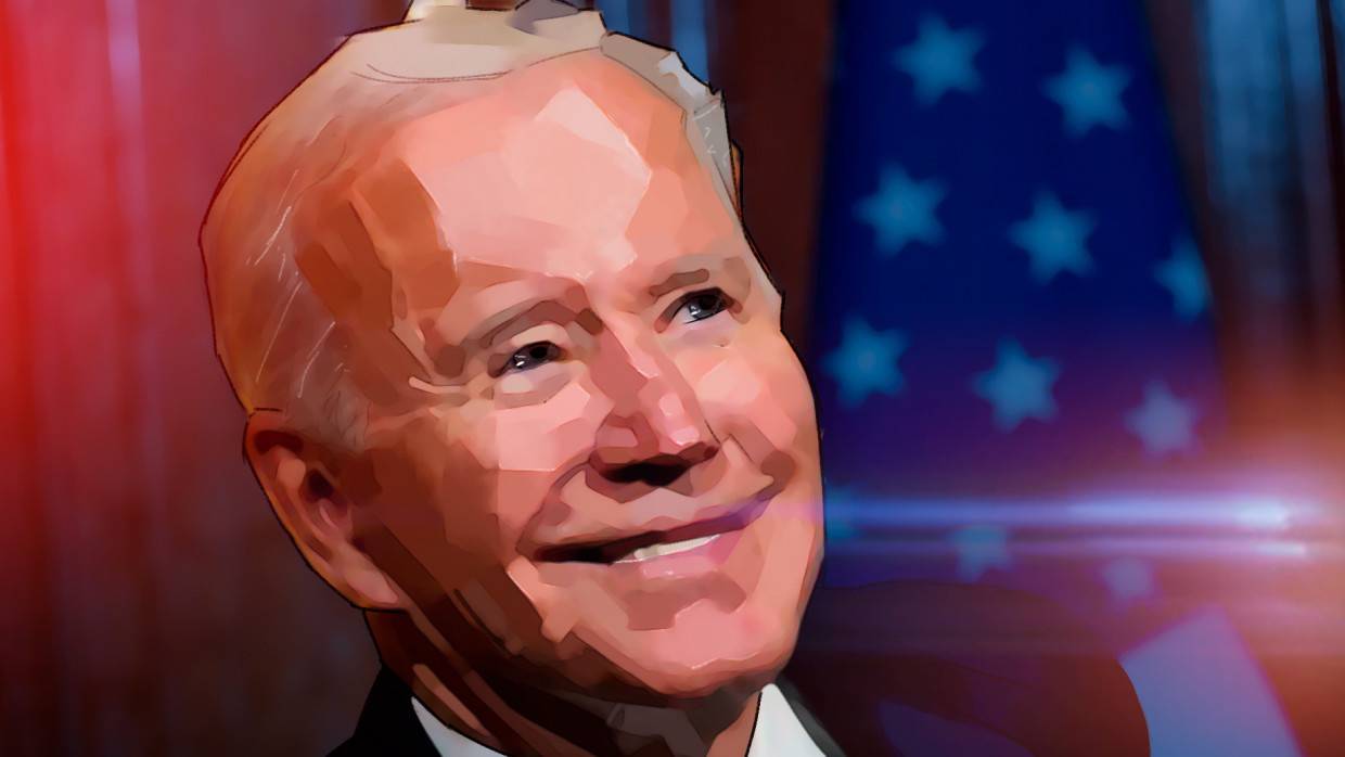 Джо Байден попал в сильный снежный буран в США