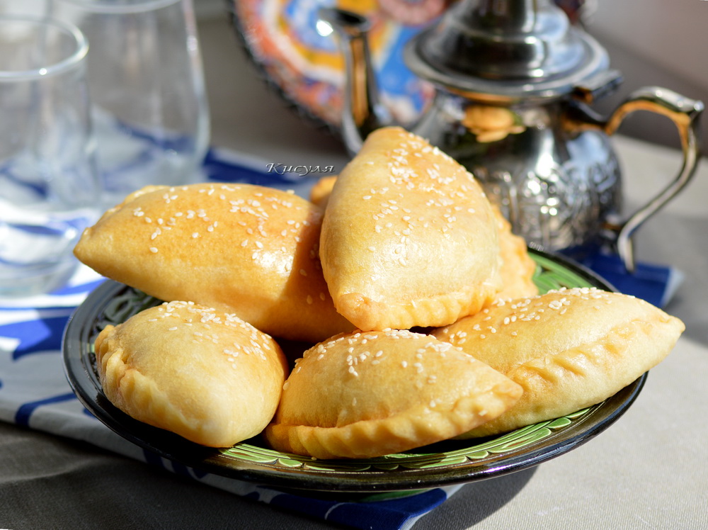 Алжирские пирожки выпечка,кухни мира,тесто
