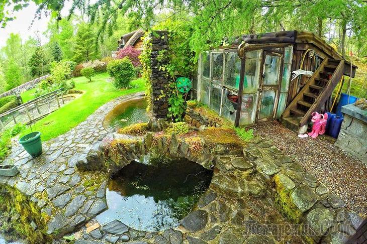 Дом Хоббитов в Шотландии интерьер и дизайн,ремонт и строительство