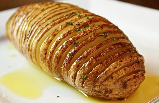 картофель в мундире в духовке хассельбек