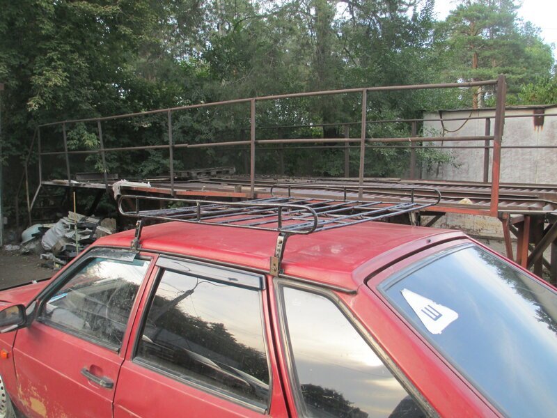 Старый багажник от классики для девятки. Вторая жизнь в модернизироавнном варианте авто и мото,автомобиль,автоновости,тюнинг