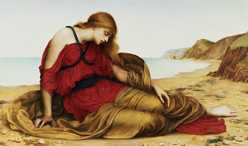 Одна из самых популярных работ — «Ариадна на Наксосе» (1877г.)