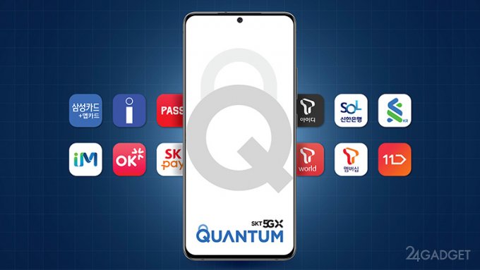 Представлен смартфон Samsung Galaxy Quantum 2 с системой квантового шифрования гаджеты,мобильные телефоны,наука,смартфоны,телефоны,техника,технологии