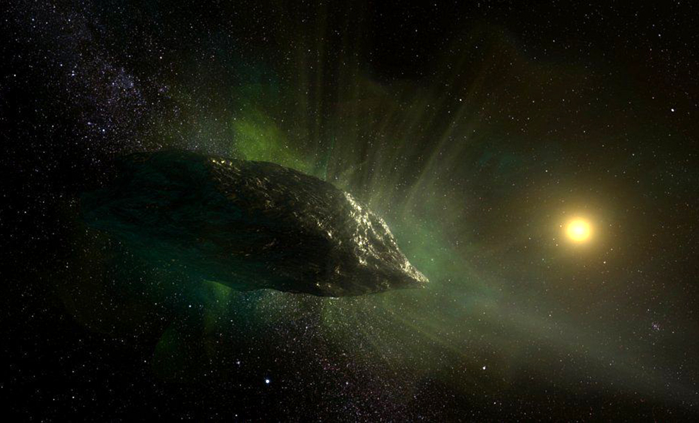 Комета размером с гору Килиманджаро летит прямо к Солнцу, и ученые считают, что она могла прийти из другой галактики комета, небесное, Килиманджаро, небесного, 96PMachholz, влиянием, грамма, теряет, Солнца, небесных, сгорает, нашего, других, комет, часть, тело Большая, странность, Колоссальная, светила, огромно