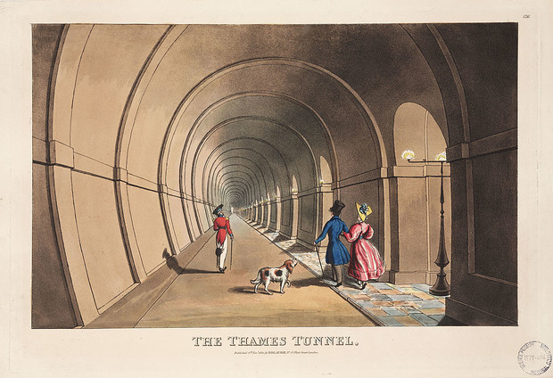 Самый первый: история строительства тоннеля под Темзой история,курьезы,факты
