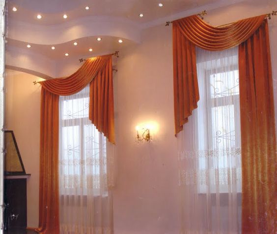 Идеи как оригинально оформить окно текстилем. Идеи как оригинально оформить окно текстилем. дизайн интерьера,разное