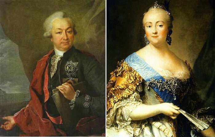 Алексей Разумовский и Елизавета I.