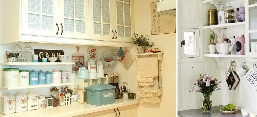 Чем украсить открытые стеллажи и полки на кухне: идеи и фото! идеи для дома,интерьер и дизайн