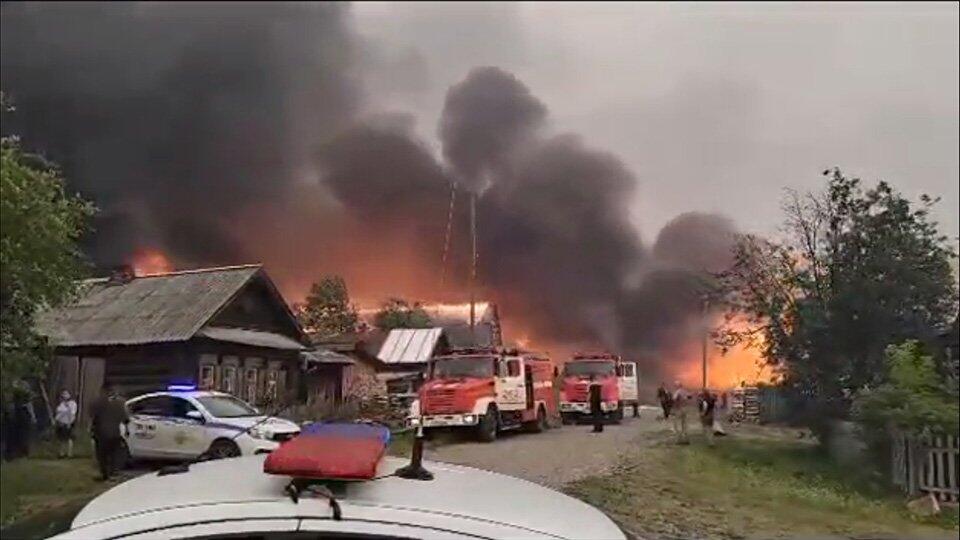 Что горит свердловская область карта