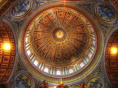 Подборка необычных потолков со всего мира архитектура,интересное