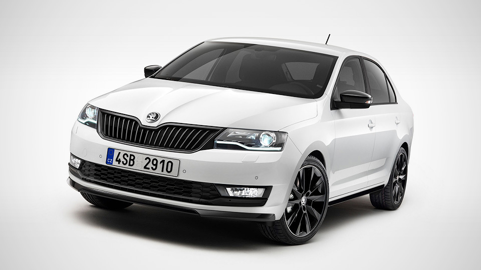 Skoda добавила «Рапиду» биксенон и трехцилиндровый мотор