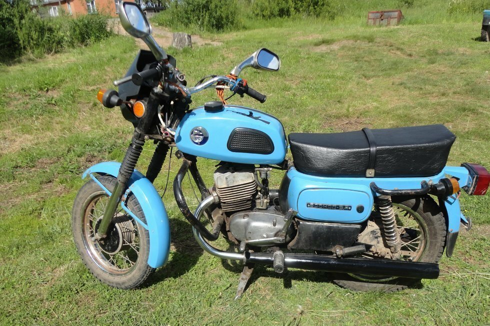 Невостребованный Советский мотоцикл Восход 3 мото