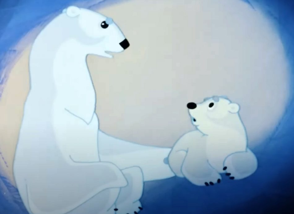 Кадр из мультфильма "Умка"