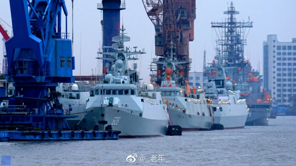 В состав ВМС НОАК с начала года вошло девять корветов проекта 056
