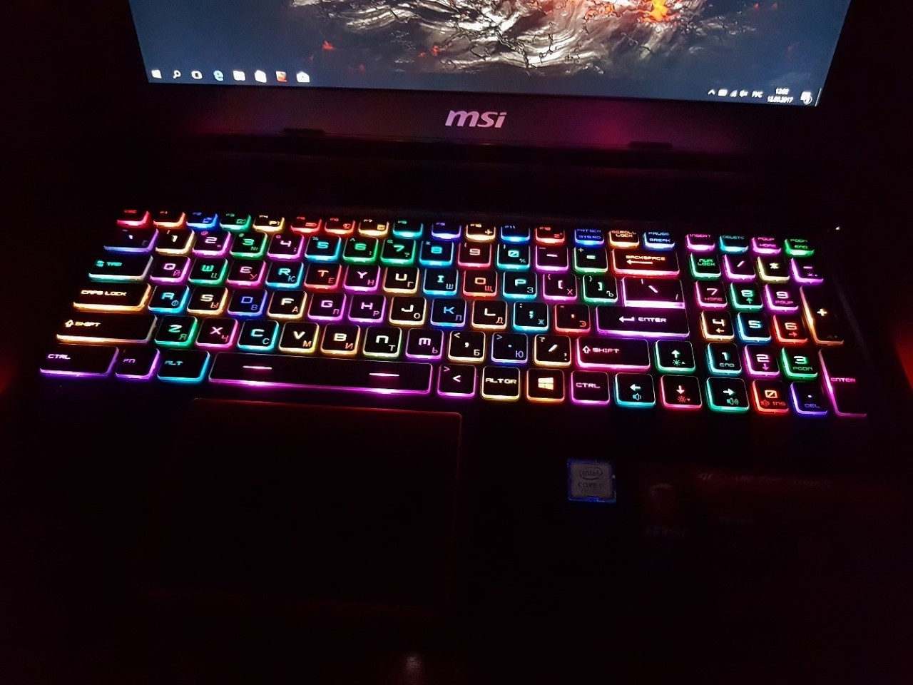 Обзор ноутбука MSI GE63VR 7RF Raider