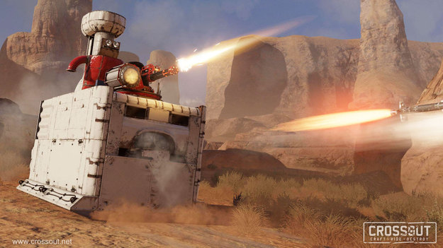 В Crossout запустили смертельную битву Охотников за приведениями, робота из «Ну, погоди!» и имперского истребителя В Crossout запустили смертельную битву Охотников за приведениями, робота из «Ну, погоди!» и имперского истребителя Action