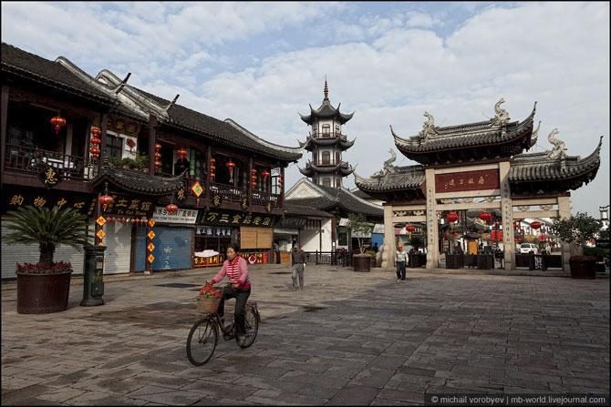 Чжоучжуан — китайская деревня на воде Венеция,из первых уст,Китай
