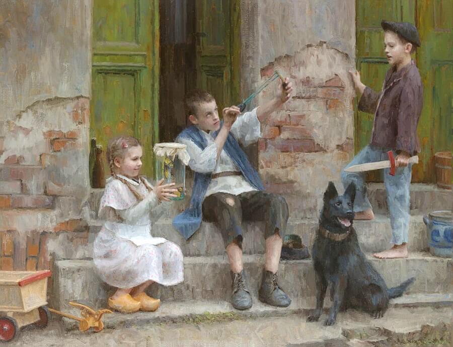 Художник Damian Lechoszest (Дамиан Лехошест)