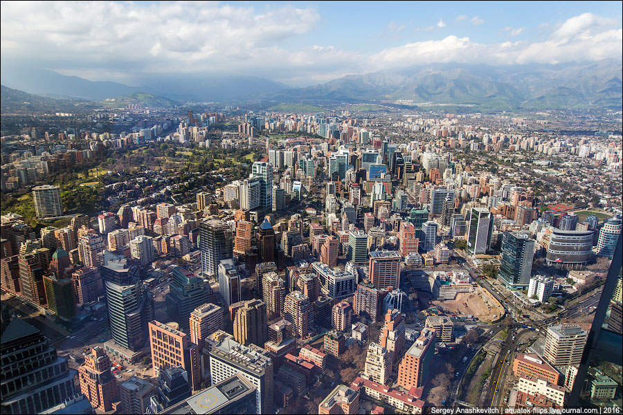 Sky Costanera - самое высокое здание в Латинской Америке