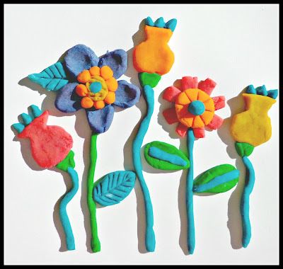 Лепим весенние картины: 35 идей для работы с пластилином пластилин,творим с детьми