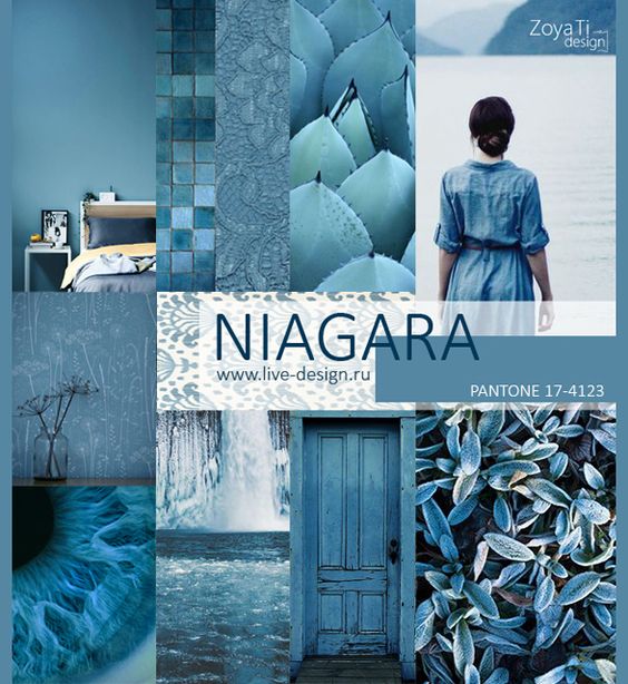 Niagara pantone color trend for spring 2017