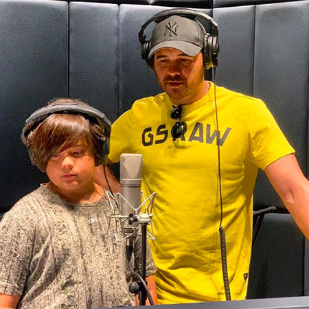 11-летний сын Эмина Агаларова записал свой первый трек в стиле рэп Дети,Дети знаменитостей