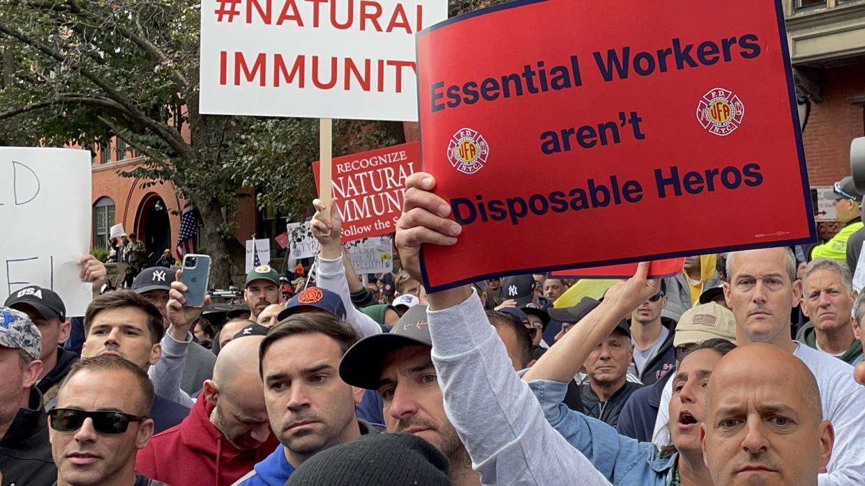 Десять штатов подали иски к Байдену с требованиями отмены обязательной вакцинации mogov,moleg,Весь мир