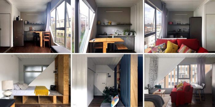 Самое бюджетное жилье мегаполиса: многоквартирный дом из контейнеров Самое бюджетное жилье мегаполиса: многоквартирный дом из контейнеров