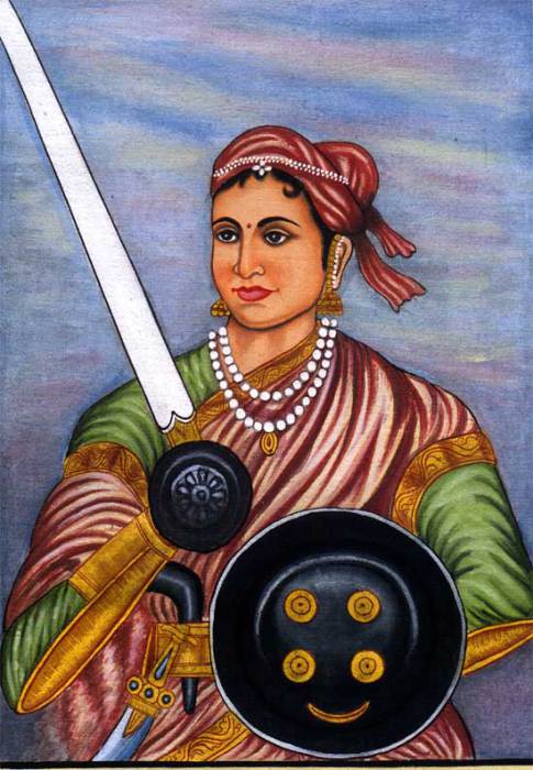 Рани Лакшми Баи – индийская принцесса-воин. | Фото: hindisoch.com.