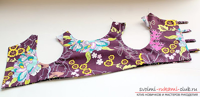 Пошив платья для дочки своими руками по инструкции с фото. Фото №19