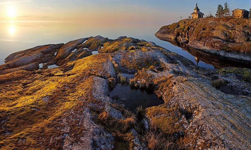 Потрясающий по красоте архипелаг - Ладожские шхеры природа