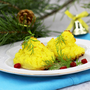 Куриное филе с картофельным пюре