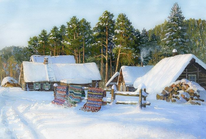 зима Владимир Жданов - 13