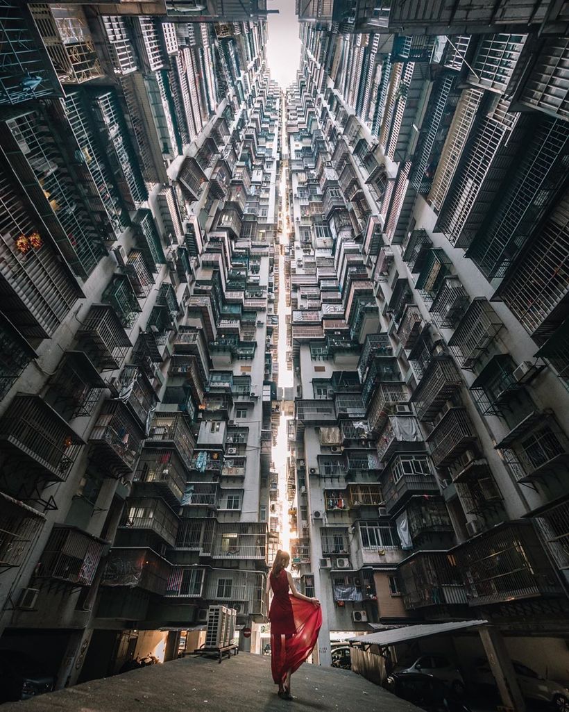 Здания-монстры: фотограф запечатлел антиутопические городские пейзажи Азии архитектура,мир,фотография